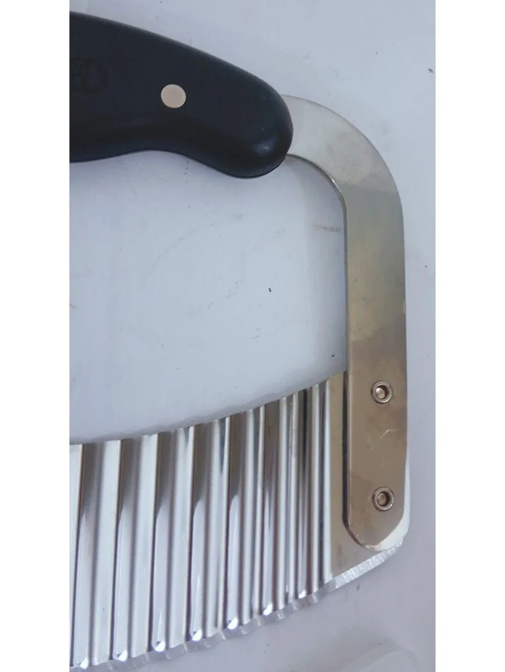 CRINKLE Cutter The Pampered CHEF Stainless TIAWAN 4 with Cover